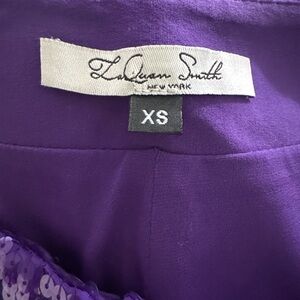 LaQuan Smith Vibrant Purple Attire